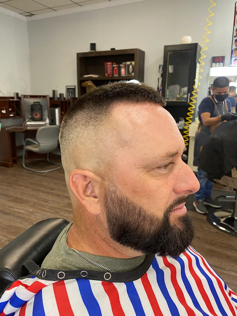 Tapered fade detail